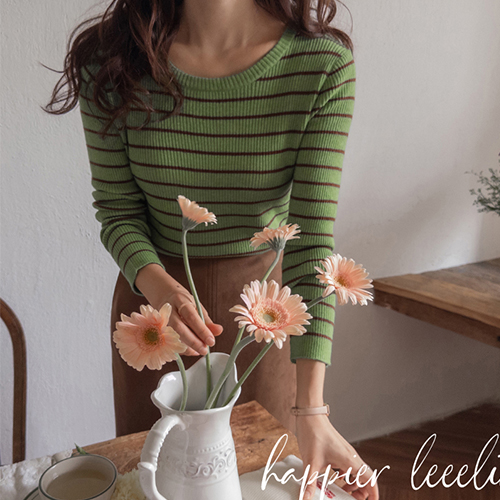 [LABEL] Remien Jjonjjon Span Yeri Fit Corrugated Single-breasted Knit [size: F (55~66)]