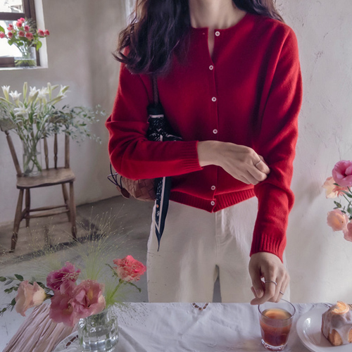 Holgarment J.K. Rowling Round Neck Soft Cardigan [size: F (55-66)]