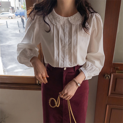 Uday lovely full Flower Race Blouse [size: F(55~66)]