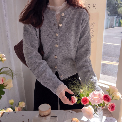 Clave Skashi Button Point Luxury Cardigan [size: F(55~66)]