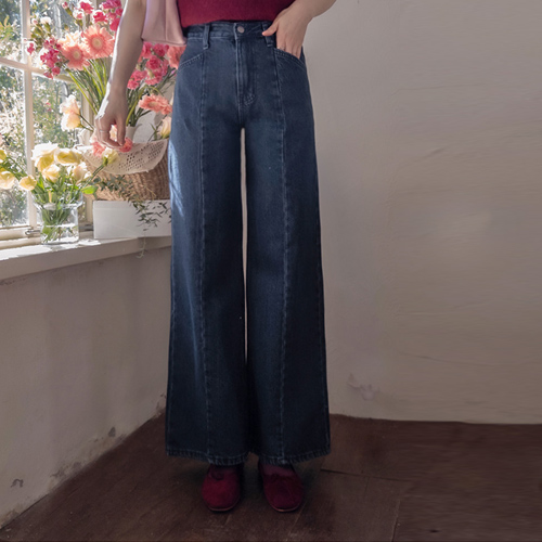 Anna's Cut Lyocell Slim Fit Fleece Pants [size: S, M, L]