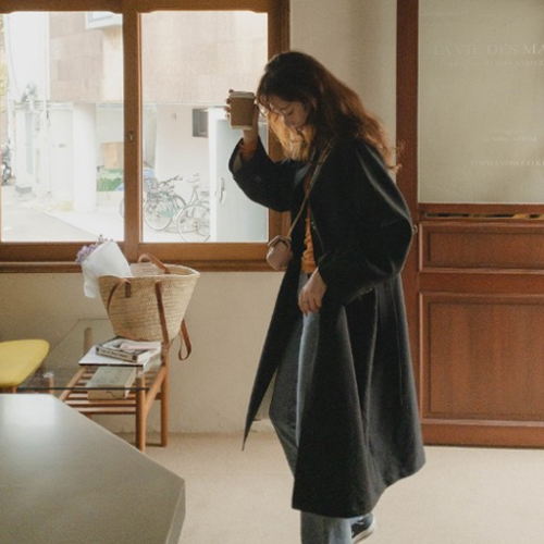 Anywhere, Anywhere - Rose Trench Coat <FONT color=#d8a4a4>[Scratch Sale]</font>