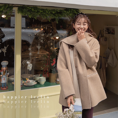 Karine Soft and Cozy Handmade Shawl Hood Coat [size: F (55-66)]