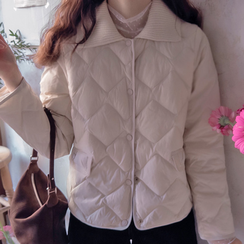 [LABEL] Anne Loyker Warm Down Knit Collar Thick Padding [size: F (55~66)]