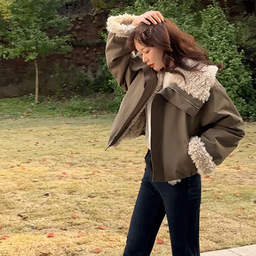 Mathilde Thick Fur Hair Band Reversible Jumper [size: F (55-66)]