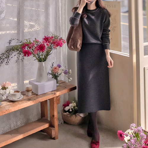 [LABEL] Shrovetide lining, fleece-lined, stretchy spandex edge skirt [size: F (44~55), L (66~77)]