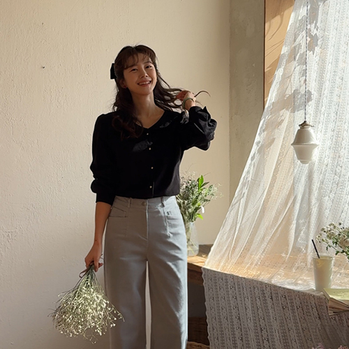 MADE LIN Dior Corduroy Kara Blouse [size: F(55~66)