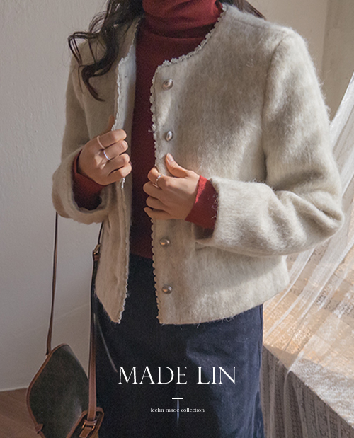 MADE LIN Elmore Race Hairy Wool Jacket [size: F(55~66)]