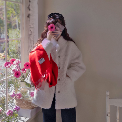 [LABEL] Crunchia Warm Mongle Fur Daily Mustang [size: F(55~66)]