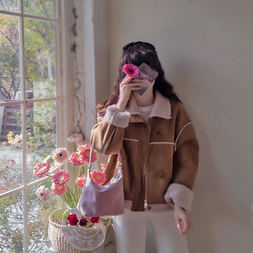 Jaykara Lining Full-length Flexible T-Shirt Loose Fit Mustang [size: F(55~66)]