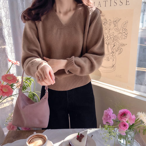 Dippelsme Warm Real Raccoon Stylish Neck High-End Knit [size: F (55~66)]