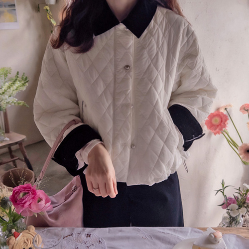 Bernie's Velour Akara Compression Quilted Warm Padded Jacket [size: F(55~66)]