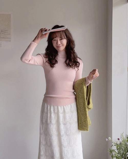 Liv& lovely Freel chewy ribbed Paula Knit [size: F(55~66)]