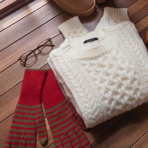 Clia Twiddle Fisher Wool Knit [size: F(55~66)]