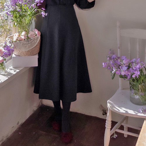 Sorrento Lining Tasumi Raised Fleece Stretchy Span Skirt [size: F(66~77)]