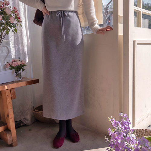 Gemma Ttasum lining all-density mink fur skirt [size: F (55~66)]