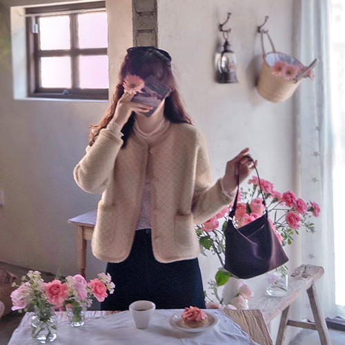 [LABEL] Supolia Soft, Stretchy, Sophisticated Cardigan [size: F(55~66)]