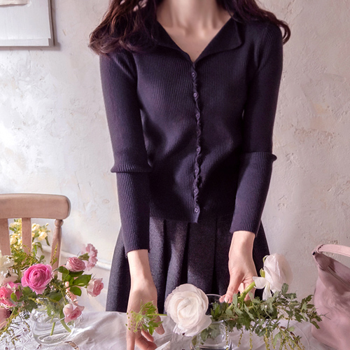 Spring Karakalji Twist Point Softness Pant Loose Fit Cardigan [size: F(55~66)]