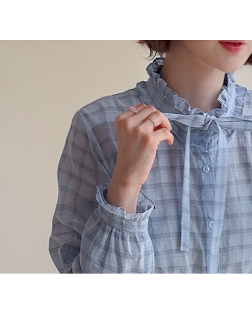 Kate Zanček Freel Bowknot Blouse [size: F(55~66)]