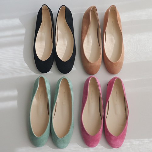 Romantic Color High-Quality Sheepskin Flat Shoes