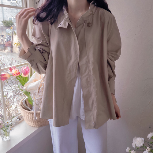 Spring A-Line Moist, Soft, and Flexible Burberry [size: F (55~77)]