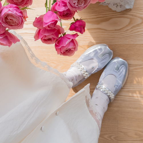 Pearl Strap Mary Jane Sneakers