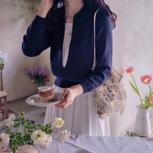 Frank Bombomkara Layered Soft Knit [size: F(55~66)]