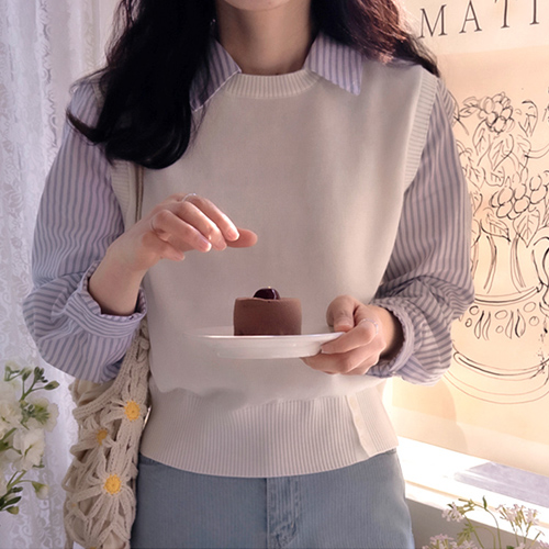 Frans Layered Shirt Sophistication Knit [size:F(55~66)]