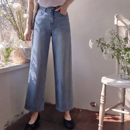 NJ Plus Soft Lyocell Cute Fit Band Pants [size:S,M,L]