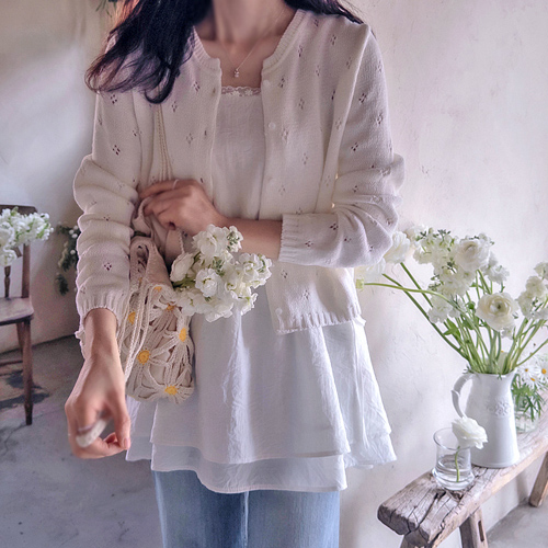 Climbing Mini Lace and Contrast Adjustable Strap Sleeveless Top [size:F(55~66)]