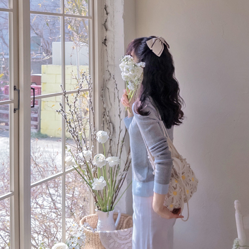 Jake Contrast Rolled Neck Soft Stretch Flexible Knit [size:F(55~66)]