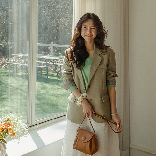 [Jacket Classic/ Popularity Forecast] [LABEL] Boned Standard Single Jacket [size: F (55~66)]