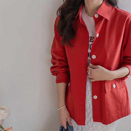 Loensi Lightweight Two-Way Shirt Jacket [Size: F (55~66.5)]