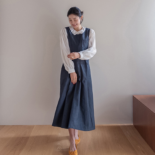 Riden Subtle Lace Lovely Freel Kara Blouse [size:F(55~66)]