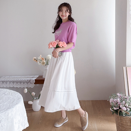 Darling Romantic Delicate Mood Race Sleeveless Dress [size:F(55~66)]