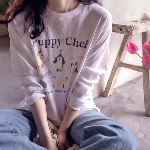 Schwintz Cutie Puppy Key Point High-Quality Tee Yarn Tee [size:F(55~66)]