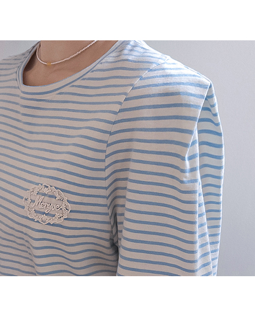 [Arm Cover Item] Weasley Puff Stripe Wappen T-shirt [size:F(55~66)]