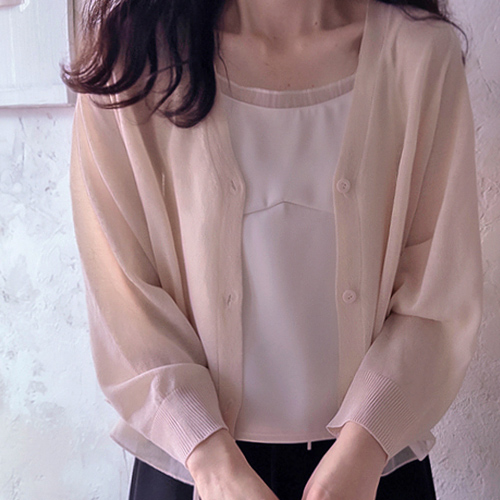 Clorad Premium Unconventional Color Perfect Line Silky Sleeveless Top [size:F(55~66)] 