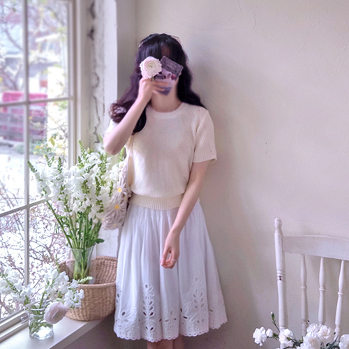 Verdia Lovely Summer Punching Elegant Knit [size:F(55~66)]