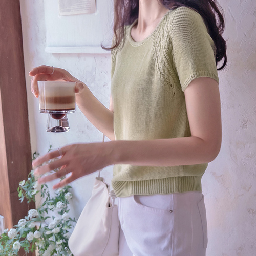 Roy Cable Cool Delicate Slim Fit Knit [size:F(55~66)]