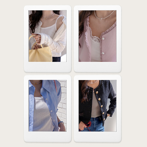[10% Off When Buying 2] Lighter Prices!! 4 Types of Summer Daily Sleeveless Shirts [Size: F (55~66)]