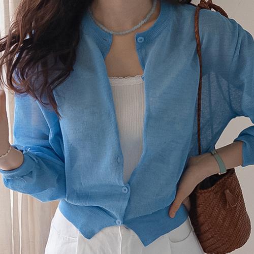 Poeni Lacepoint Corrugated Sleeveless Shirts Sleeveless [size:F(55~66)]