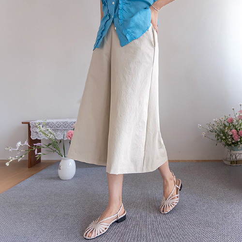 Nudeli Gentle Light A-line Skirt Pants [size:S,M,L]