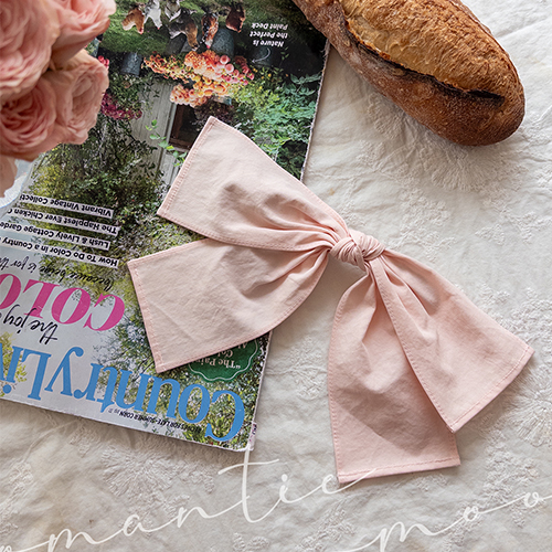 Flamingo Wide Bowknot Hairpin