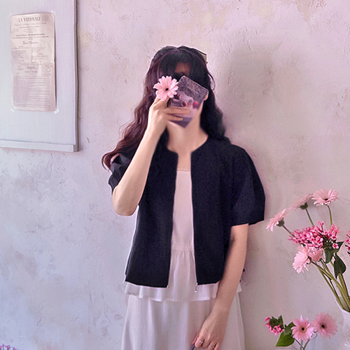 Zekra Flexible Lightweight Summer Jumper with Pretty Sleeve Line [size:F(55~66)]