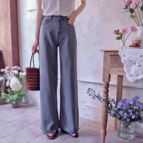 Shuroid Flexible and Cool Fluff-Covering Fit Summer Gray Pants [size:S,M,L]