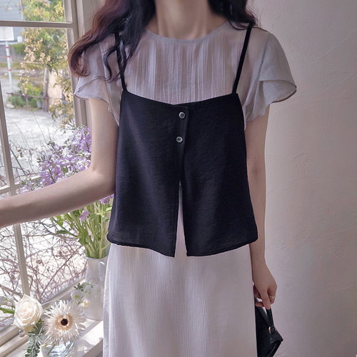 Stella Burton Bustier Love Set Summer Cool Blouse [size:F(55~66)]