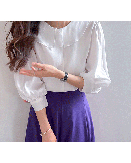[New Arrival Special 5,000 Won Discount] MADE LIN Serendi Sallang Lovely Kara Blouse [size:F(55~66)]