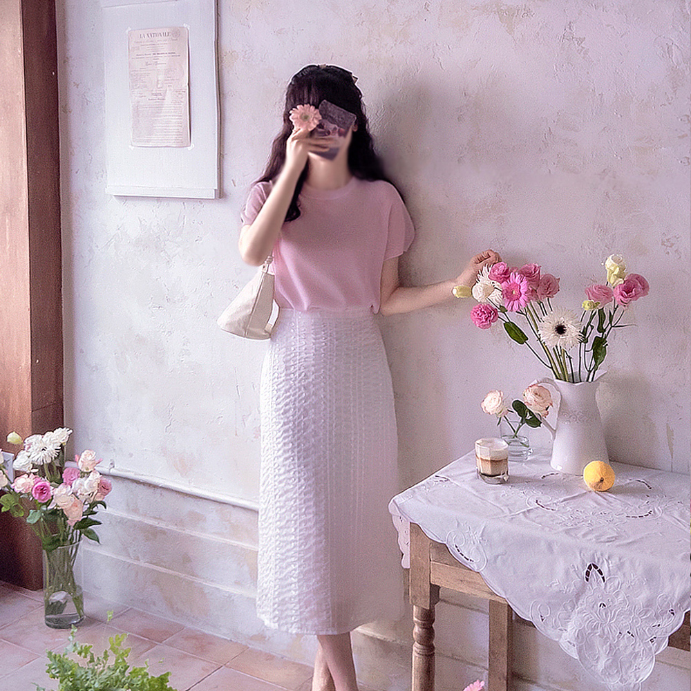 Road Summer Half-sleeve Whole Garment Tencel Cool Knit [size:F(55~66)]