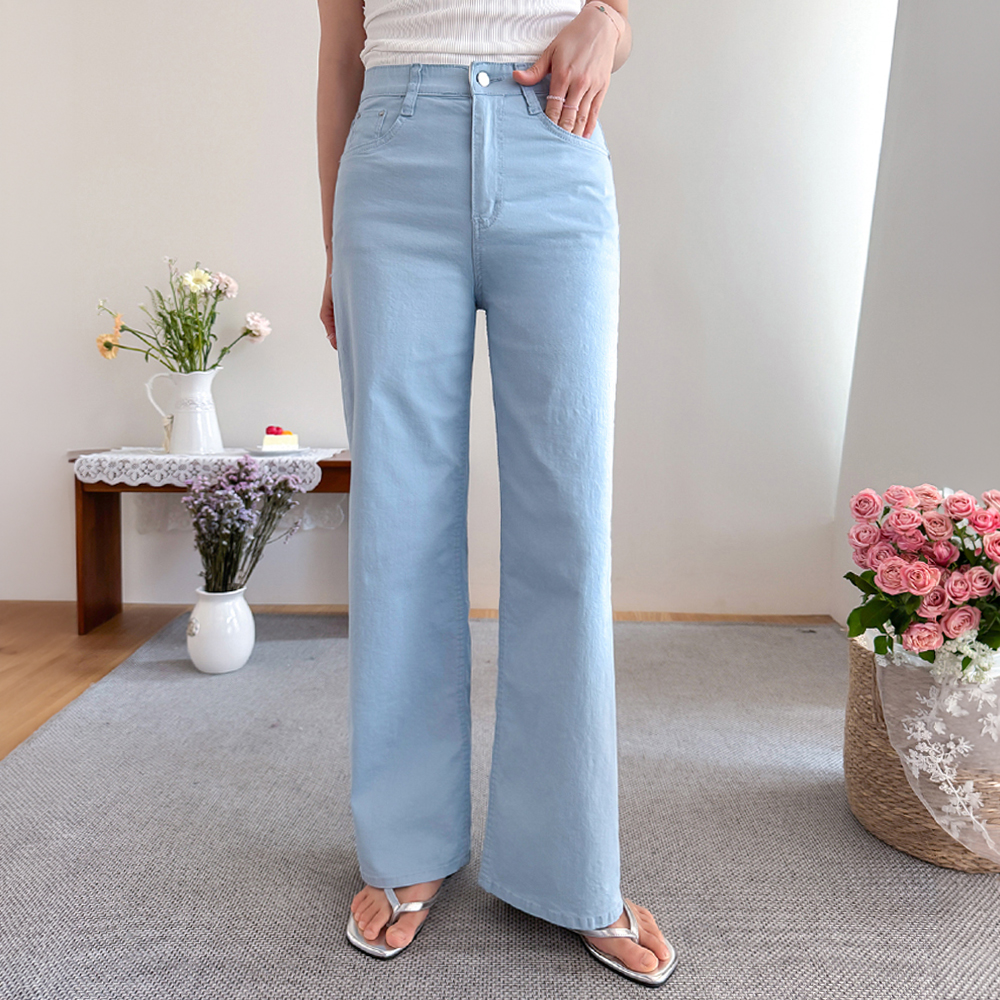 All Day Thin and Cool Straight Fit Cool Pants [size:S,M,L]